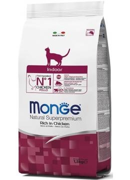 

Сухой корм Monge CAT Indoor 1.5 кг