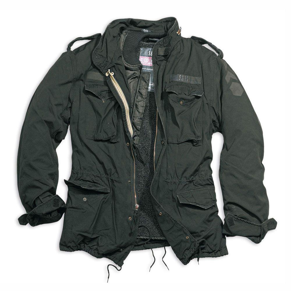 

Демисезонная мужская куртка Surplus Regiment M 65 Jacket Schwarz Ge, Демисезонная мужская куртка Surplus Regiment M 65 Jacket Schwarz Ge (S)