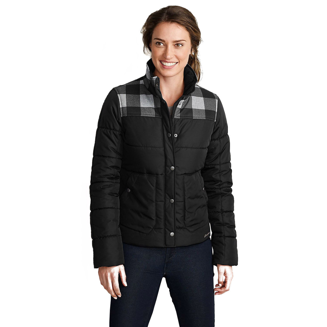 

Мембранная куртка женская Eddie Bauer Womens Boyfriend Jacket BLACK (XXL)