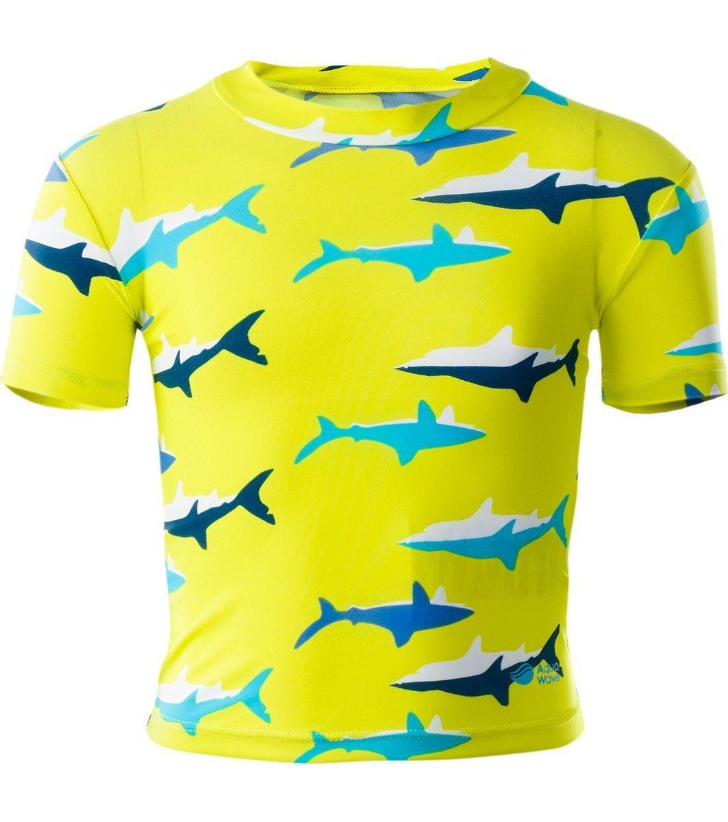 

Футболка для мальчиков AquaWave Shark Kids Swim Shirt YELLOW (98)