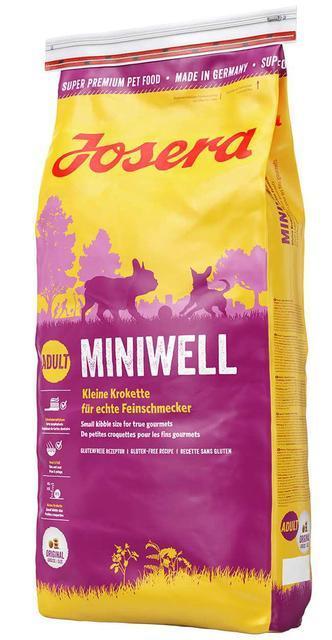 

Корм для собак Josera Miniwell 15 кг