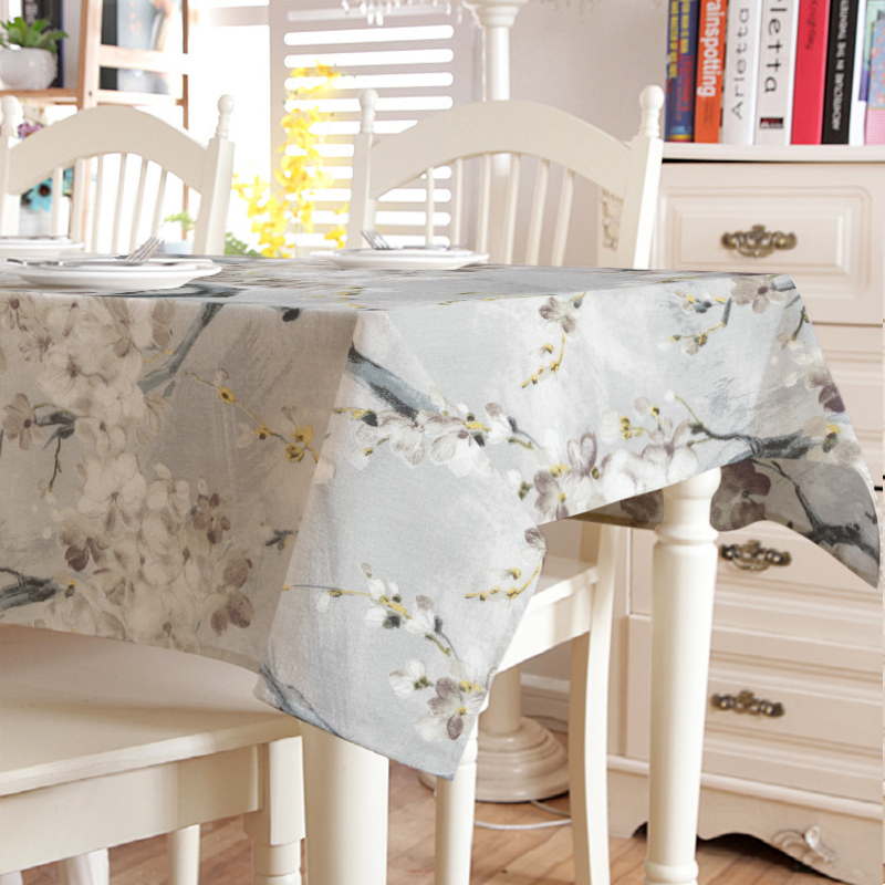 

Скатерть на стол Time Textile 140x200 см Серый 000112268