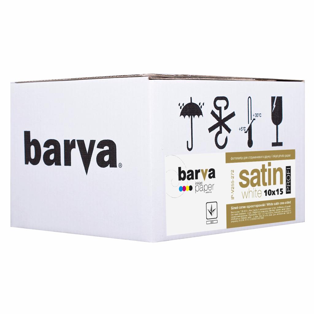 

Бумага BARVA 10x15 PROFI White satin 255г, 500л (IP-V255-272)