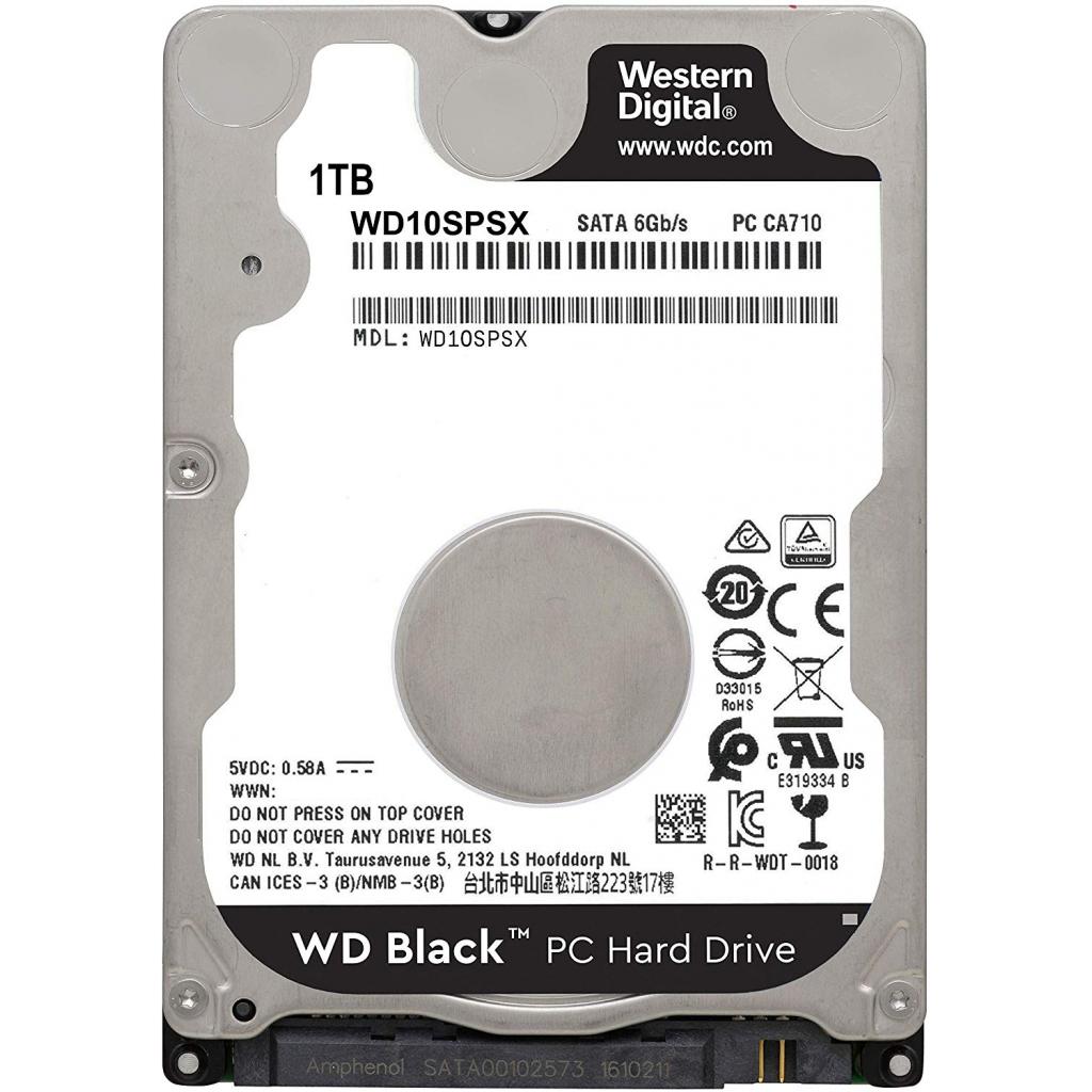 

Жесткий диск для ноутбука 2.5" 1TB WD (WD10SPSX)