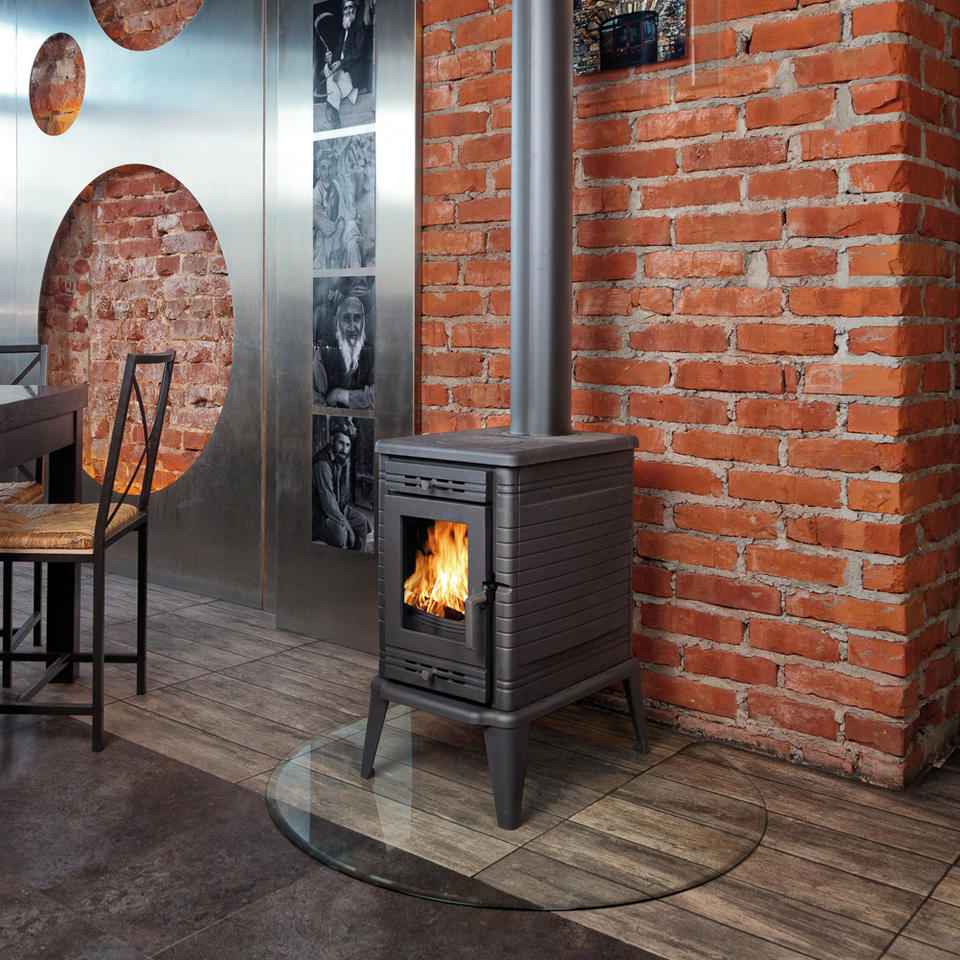 

Опалювальна піч Kratki KOZA K10 Ø 130 ASDP