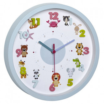 

Настенные часы TFA "Little Animals" 60305114 Голубой