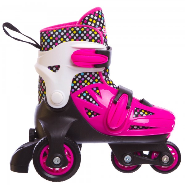 

Ролики Роликовые коньки раздвижные детские Zelart YX-0147N Pink (PS00179)