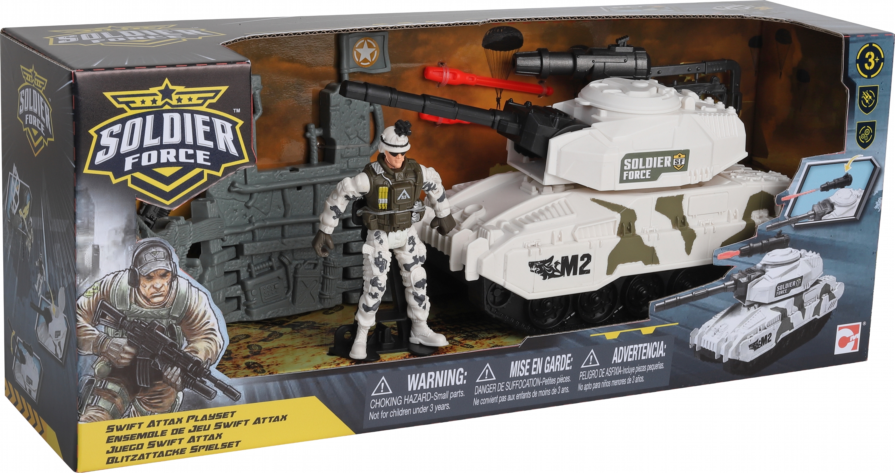 

Игровой набор Chap Mei Солдаты Tanker Swift Attax (545008-1) (4893808019918)