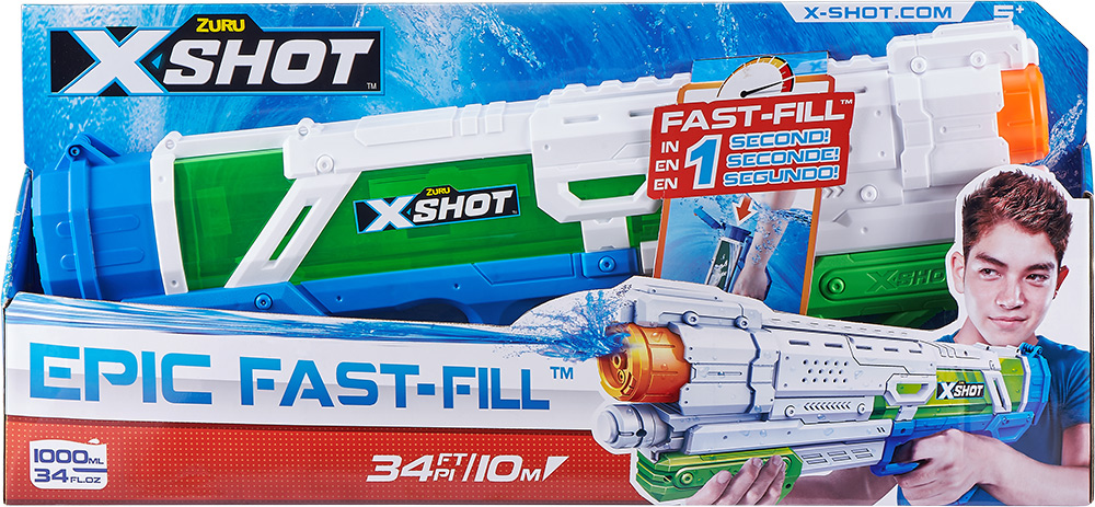 

Водный бластер Zuru X-Shot Fast Fill Large (56221) (193052007179)