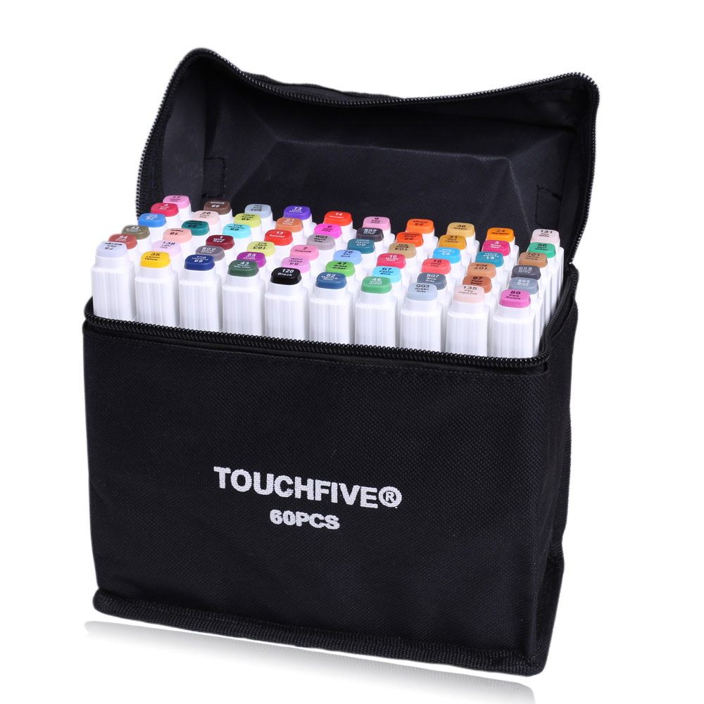 

Маркеры для скетчинга Touchfive набор для дизайна интерьера 60 цветов