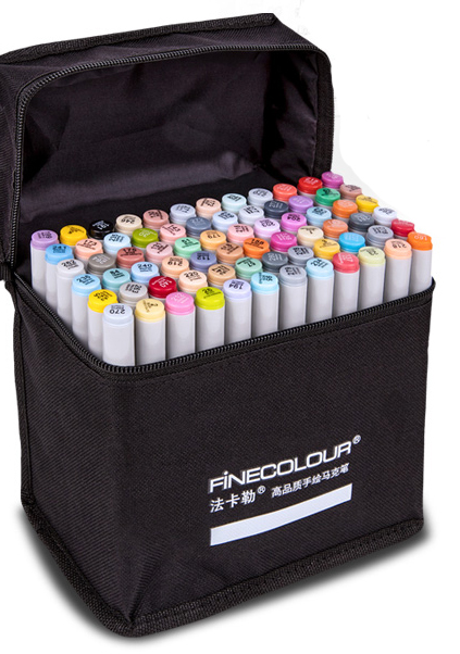 

Маркеры для скетчинга FINECOLOUR 72 цвета Набор для дизайна интерьера
