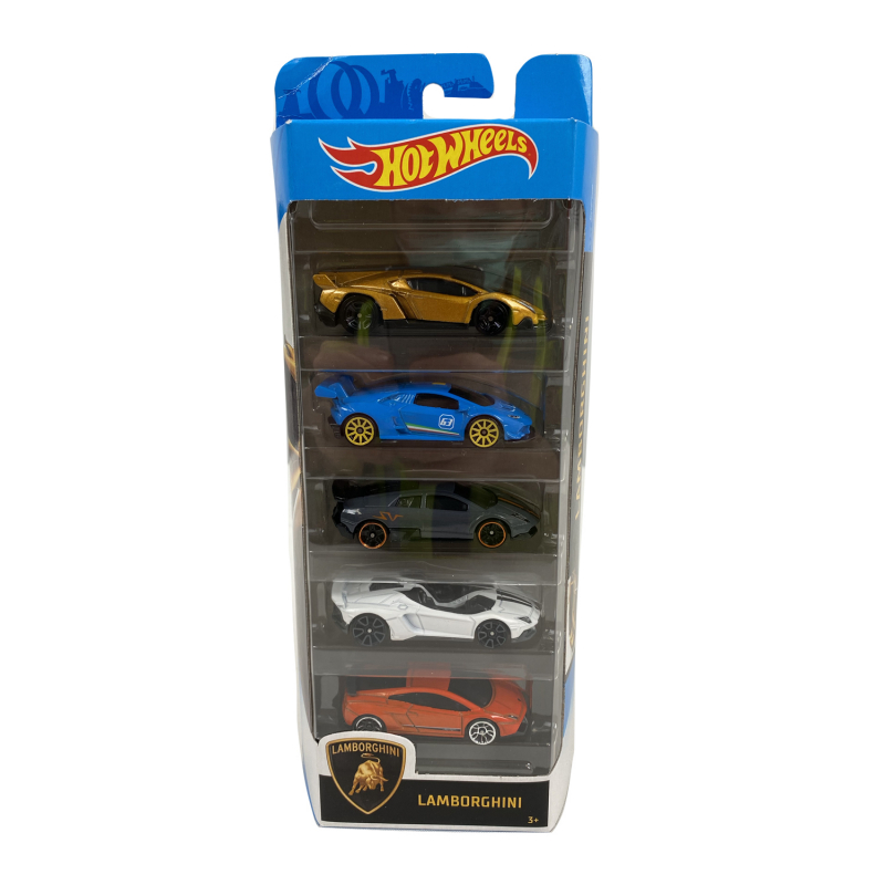 

Подарунковий набір з 5 машин Hot Wheels " Lamborghini" 01806