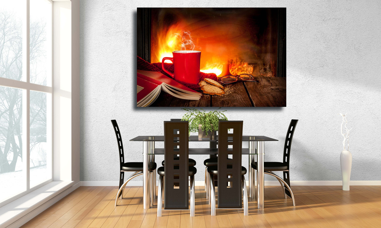 

Картина на холсте Рожденственний тихий вечер 75х50