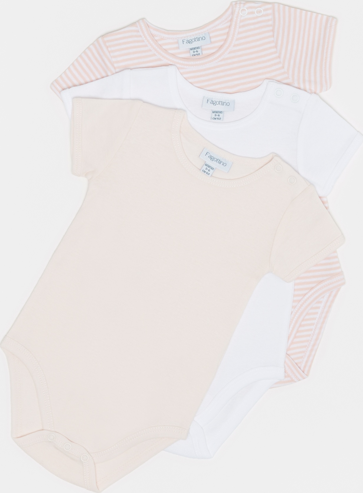 

Боди-футболка OVS 1074496-261 86 см 3 шт