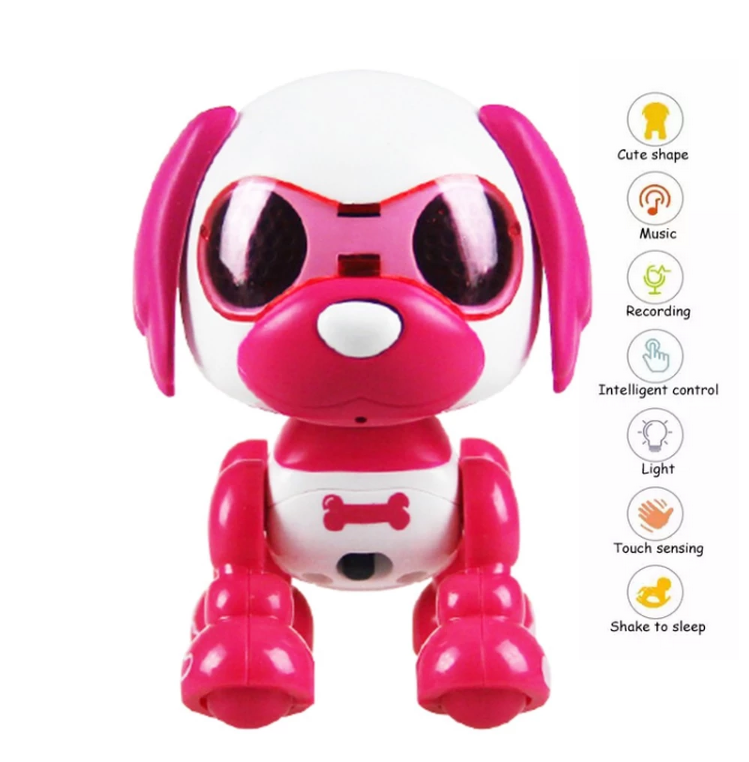 

Интерактивная развивающая собака Smart Dog 98754 "Умный щенок" собака-робот сенсорная красный (226310)