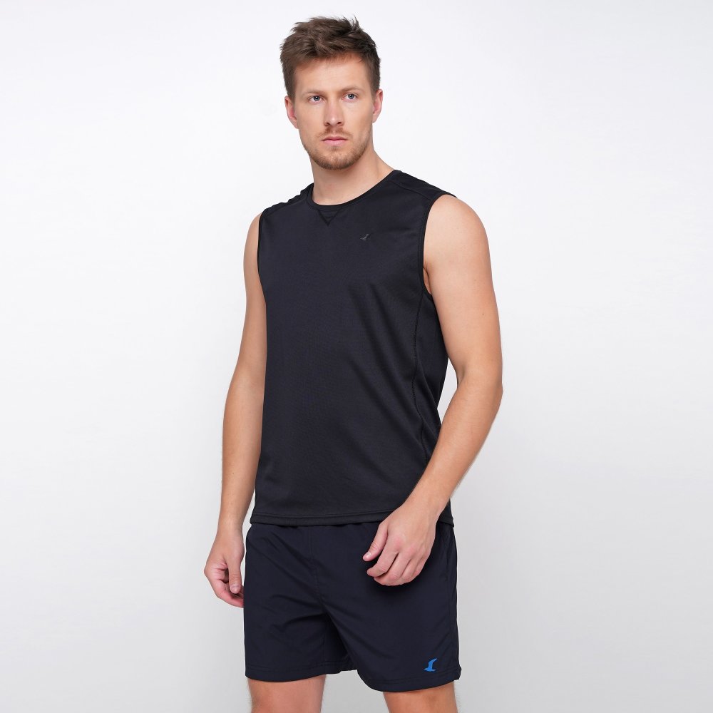 

Мужская майка Lagoa men's mesh sleeveless vest Черный 42
