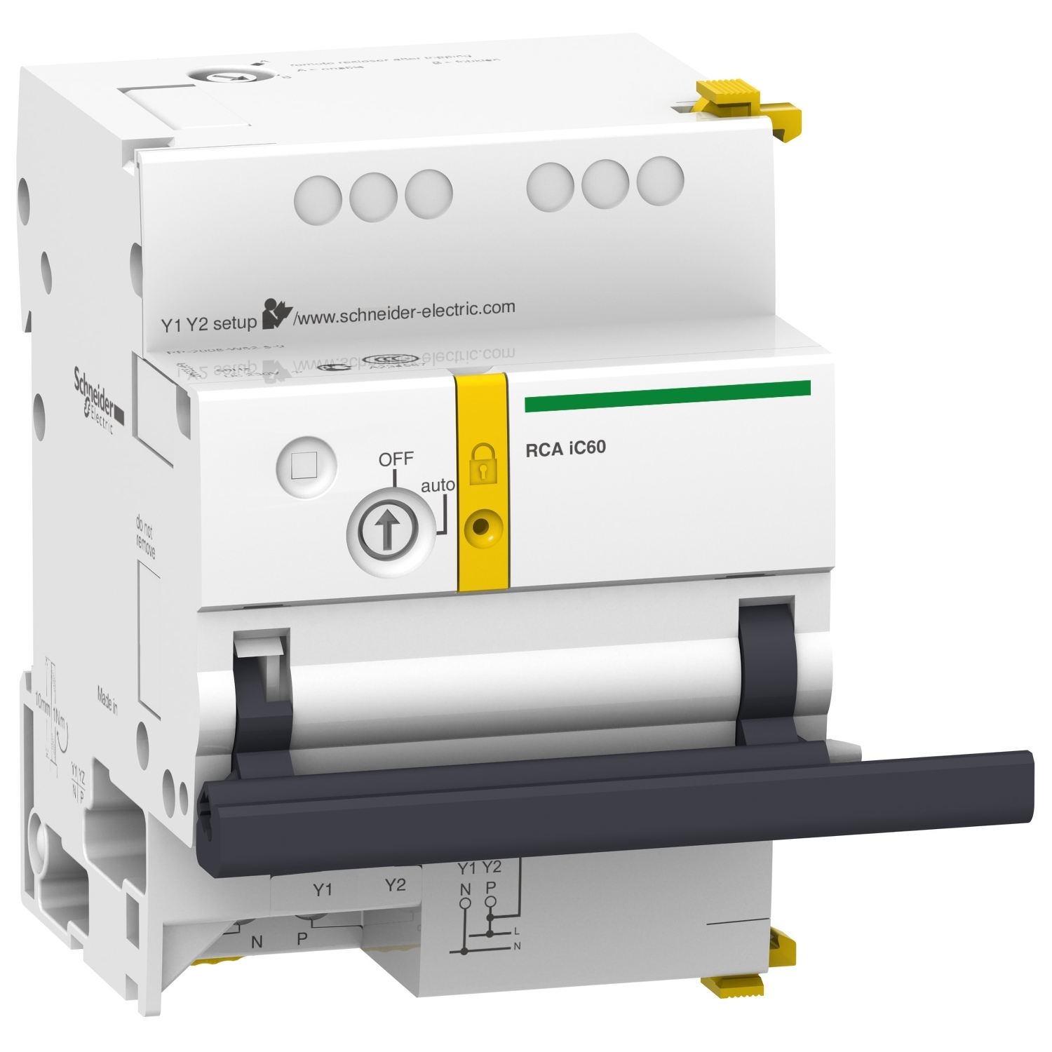 

RCA Мотор-редуктор Schneider Electric для iC60 1P, 1P+N, 2P без інтерфейсу Ti24