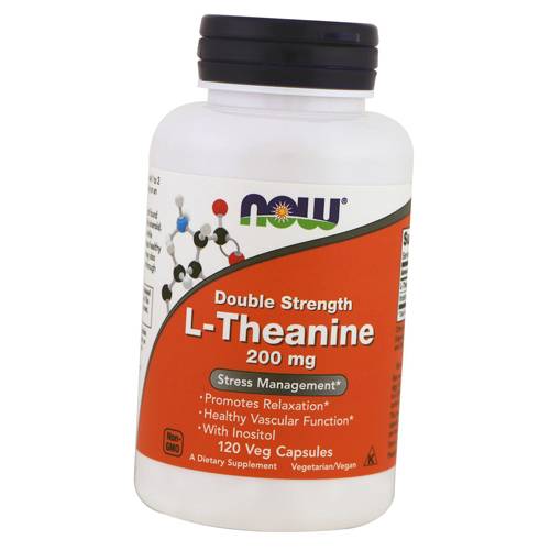 

Л Теанин, Theanine 200, Now Foods 120вегкапс (27128026)