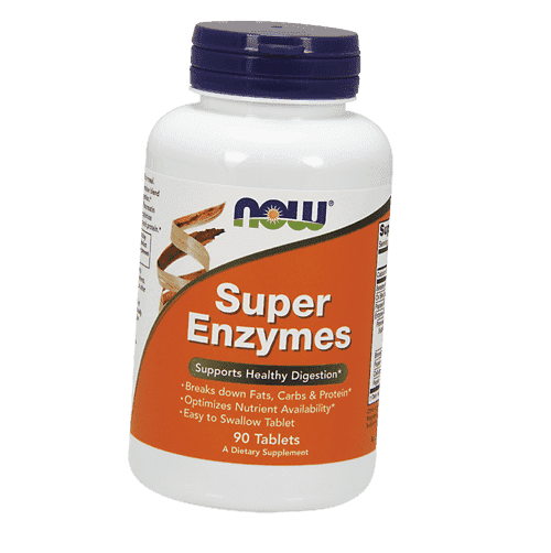 

Пищеварительные Ферменты, Super Enzymes, Now Foods 90таб (69128015)