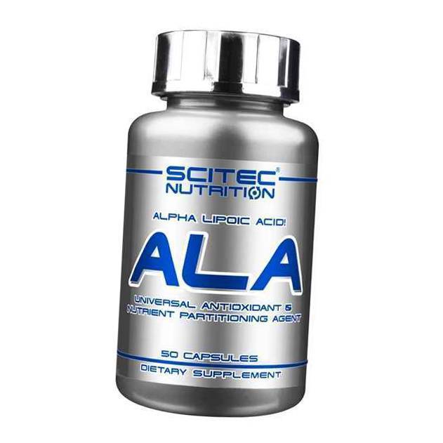 

Альфа Липоевая кислота, ALA, Scitec Nutrition 50капс (70087001)