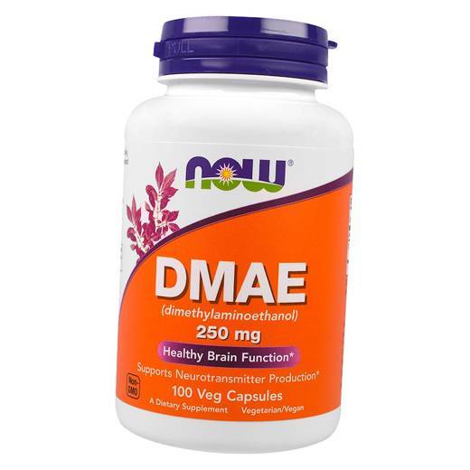 

Диметиламиноэтанол, DMAE 250, Now Foods 100вегкапс (72128015)