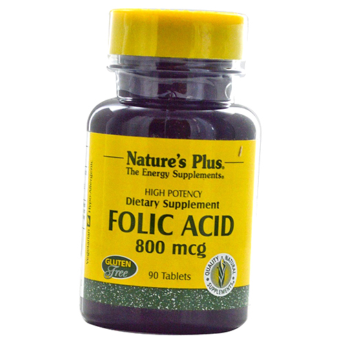 

Nature's Plus Folic Acid 800 90таб (36375005)