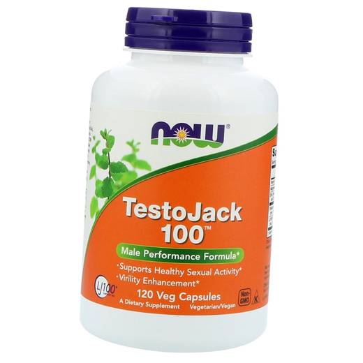 

Комплексный Тестобустер, Testo Jack 100, Now Foods 120вегкапс (08128006)