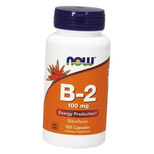 

Рибофлавин, Vitamin B-2, Now Foods 100капс (36128054)