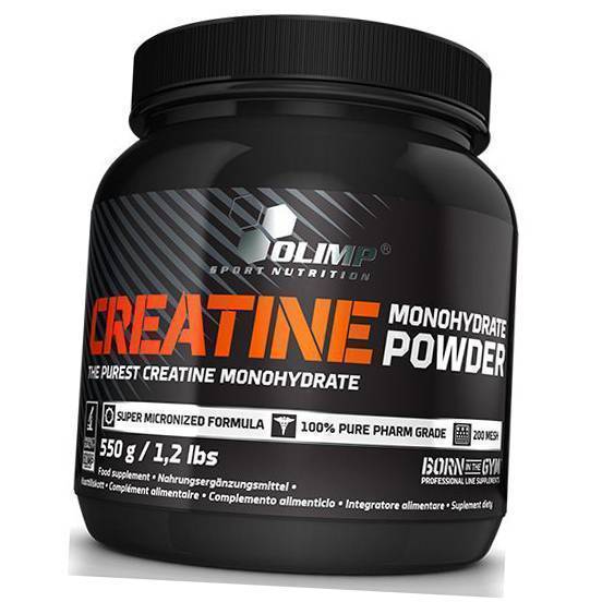 

Креатин Моногидрат, Creatine Monohydrate, Olimp Nutrition 550г (31283001)
