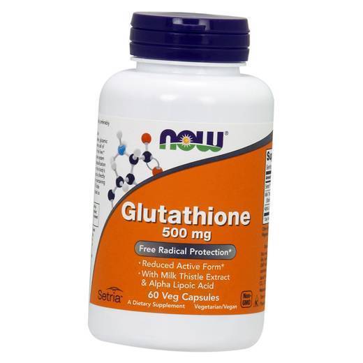 

Glutathione 500 Now Foods 60вегкапс (70128010)