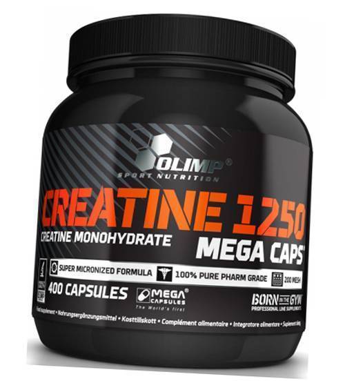 

Креатин Моногидрат, Creatine Mega, Olimp Nutrition 400капс (31283005)