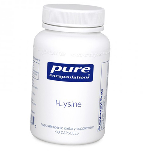 

Лизин, L-Lysine 500, Pure Encapsulations 90капс (27361007)