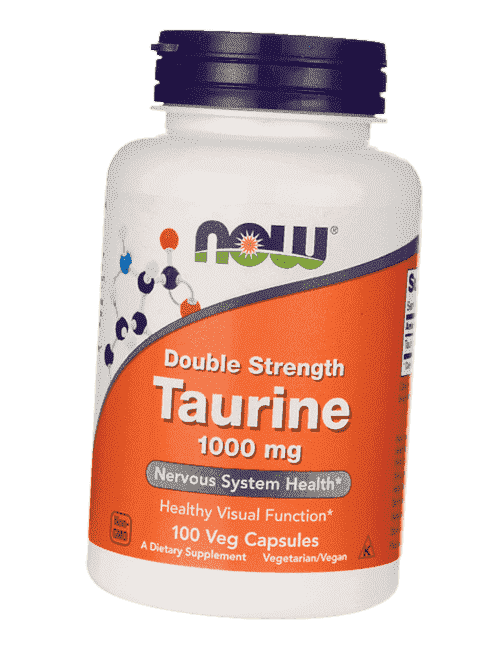 

Taurine 1000 Now Foods 100вегкапс (27128024)