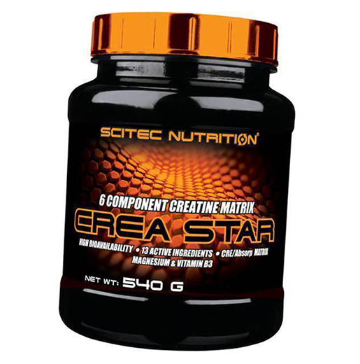

Crea star Scitec Nutrition 540г Кола (31087017)