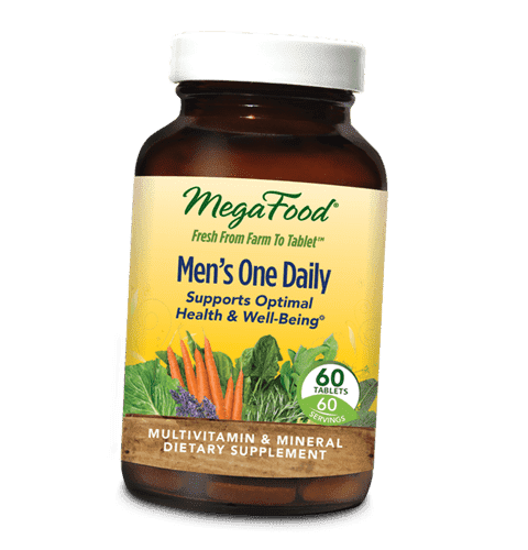 

Мультивитамины для мужчин, Men's One Daily, Mega Food 60таб (36343003)