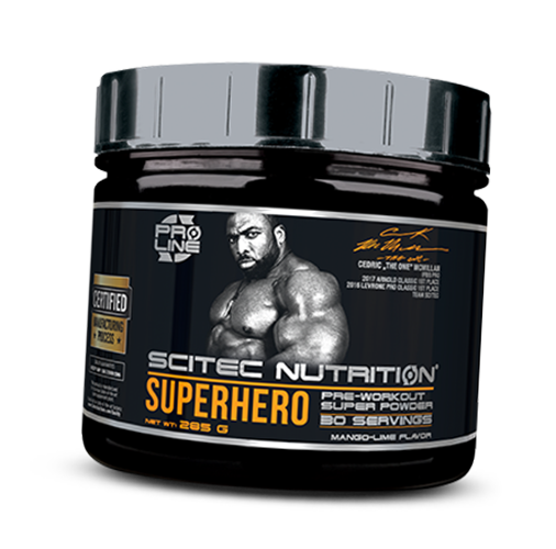 

Superhero Scitec Nutrition 285г Манго-лайм (11087008)