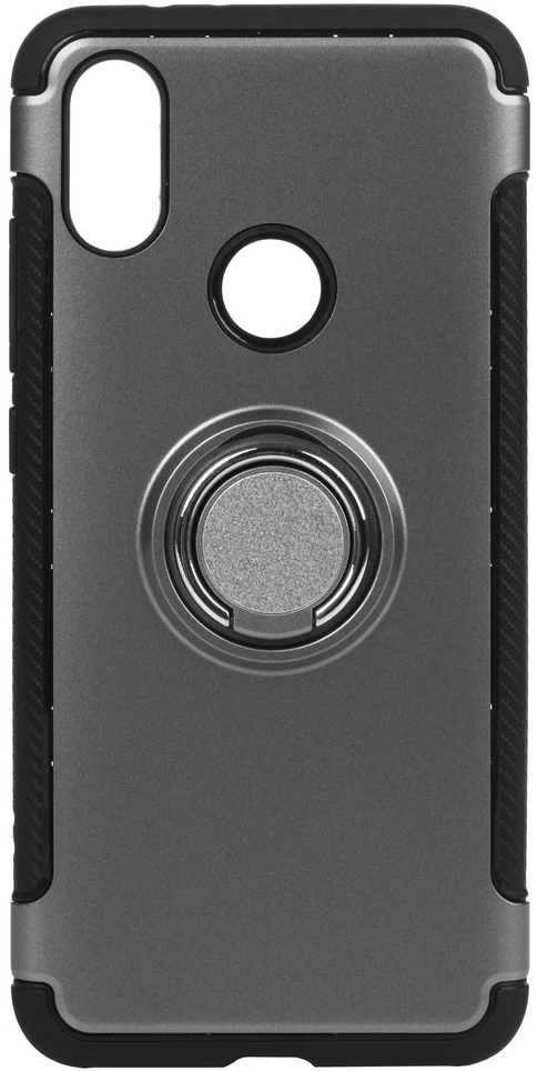 

Панель BeCover Magnetic Ring Stand для Xiaomi Redmi Note 6 Pro Gray