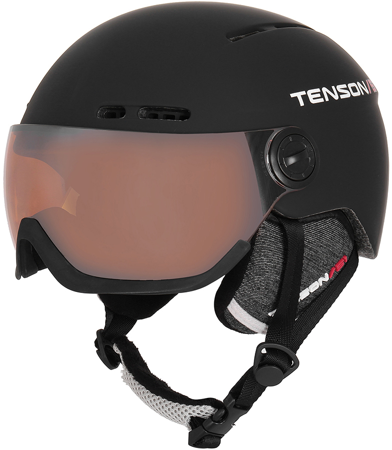 

Шлем горнолыжный Tenson Nano Visor M Black (5013870-999-M)