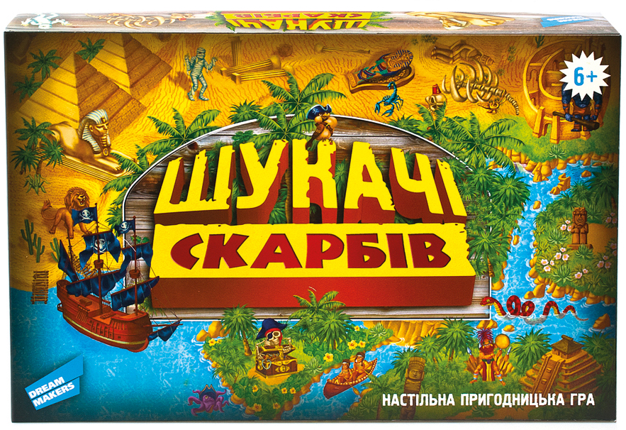 

Настольная игра Dream Makers Кладоискатели (1206C_UA) (4814718001251)