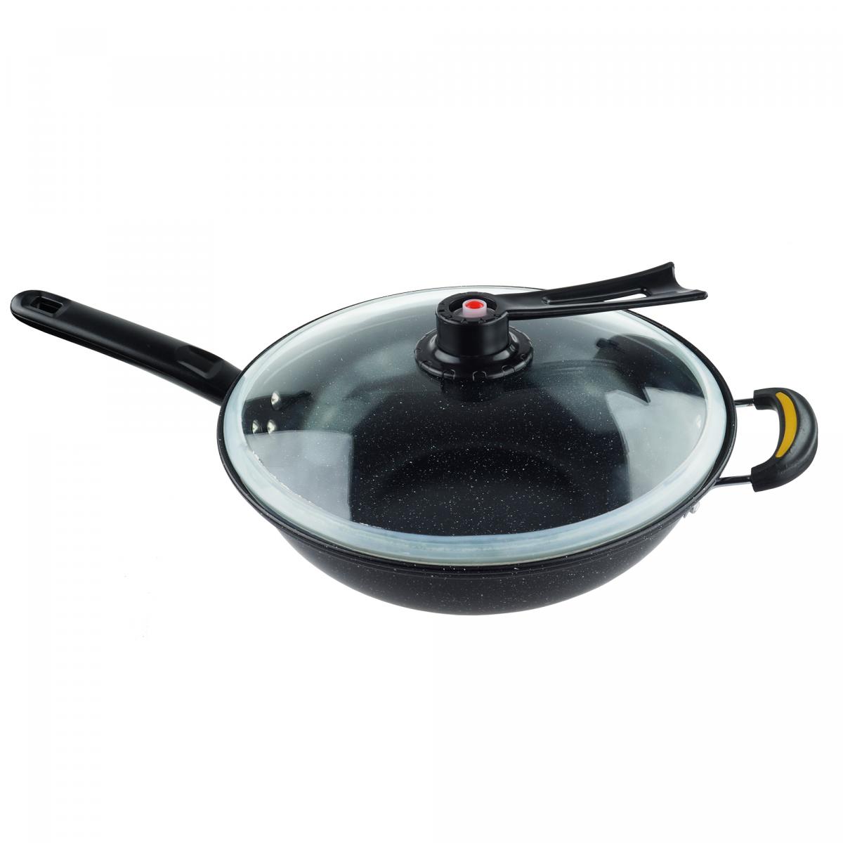 

Керамічна вакуумна сковорода Вок "Сила граніту" (Арт. 5353)