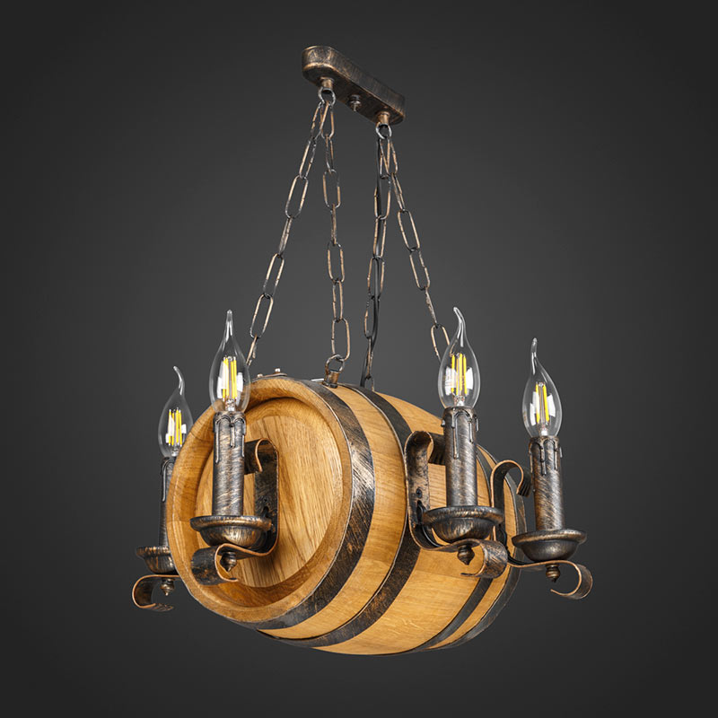 

Люстра деревянная Light House DL-13089