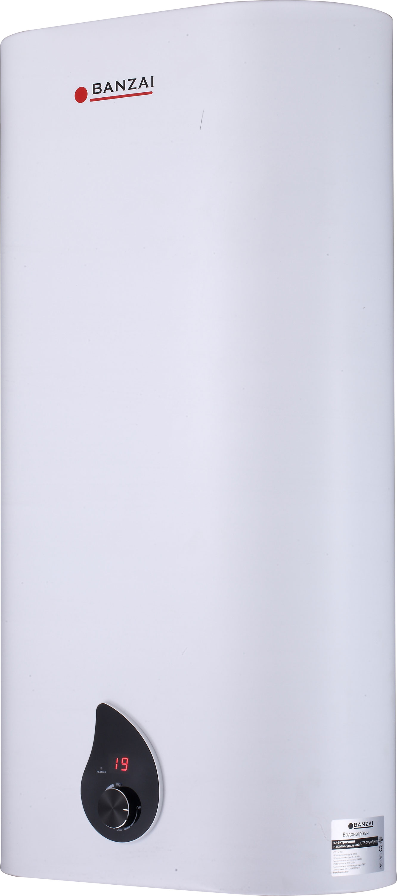 

Бойлер BANZAI DT30V20F (KD)