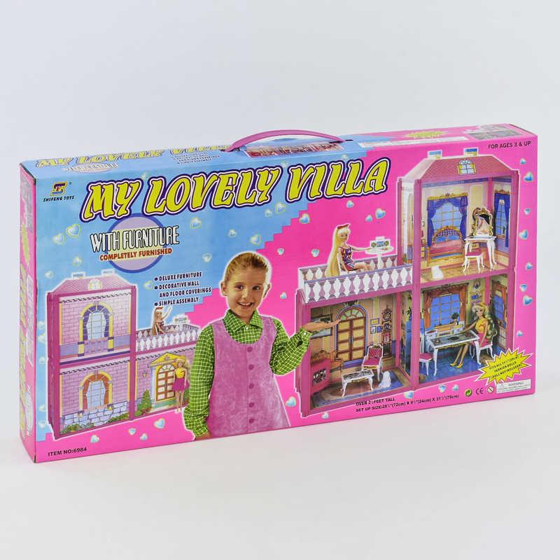 

Домик двухэтажный My lovely villa 6984 2 этажа