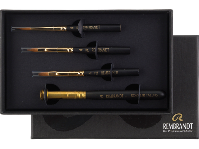 

Набор кистей Rembrandt Travel Set №4 3шт.