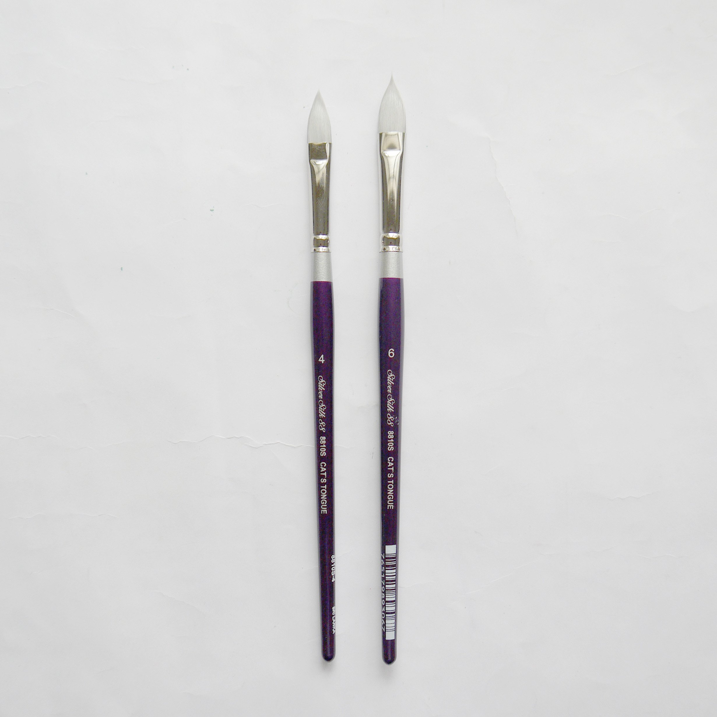 

Кисть синтетика 8810S Silver Silk 88 №4 (8мм)