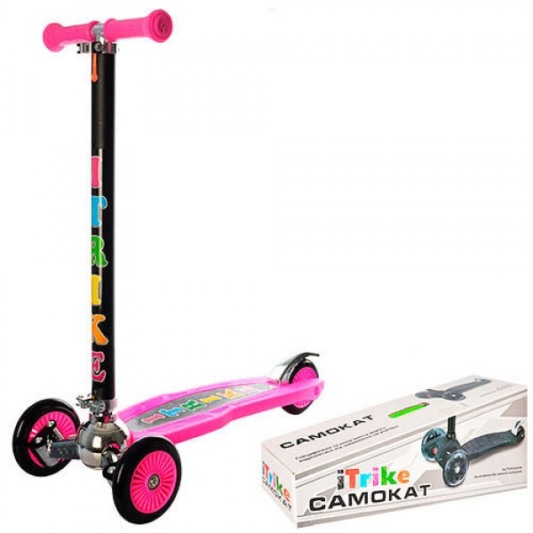 

Самокат детский MAXI iTrike розовый JR 3-044-B