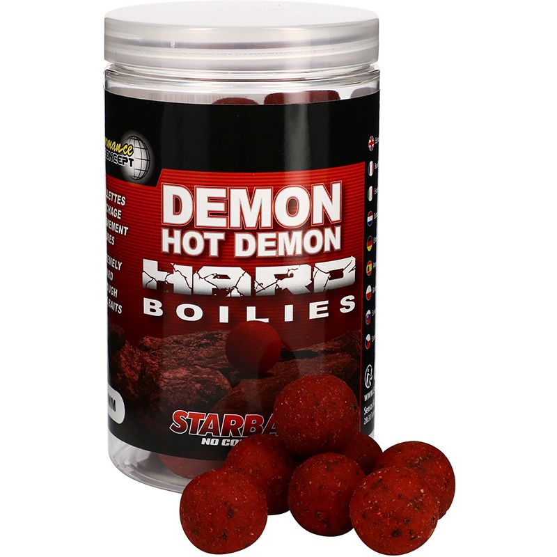 

Бойлы Starbaits Hot Demon Hard Boilies 20мм 200г 63772