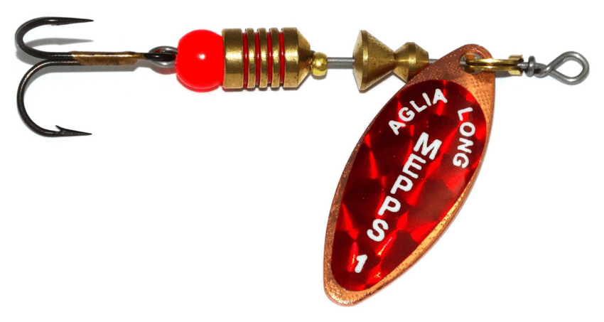 

Блесна Mepps Aglia Long Redbo Медный 4/17г