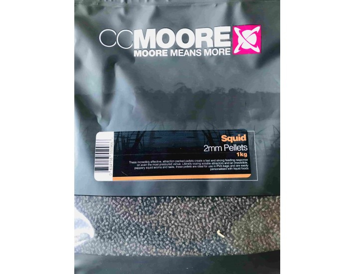 

Пеллетс CC Moore Squid Pellets 2мм 1кг
