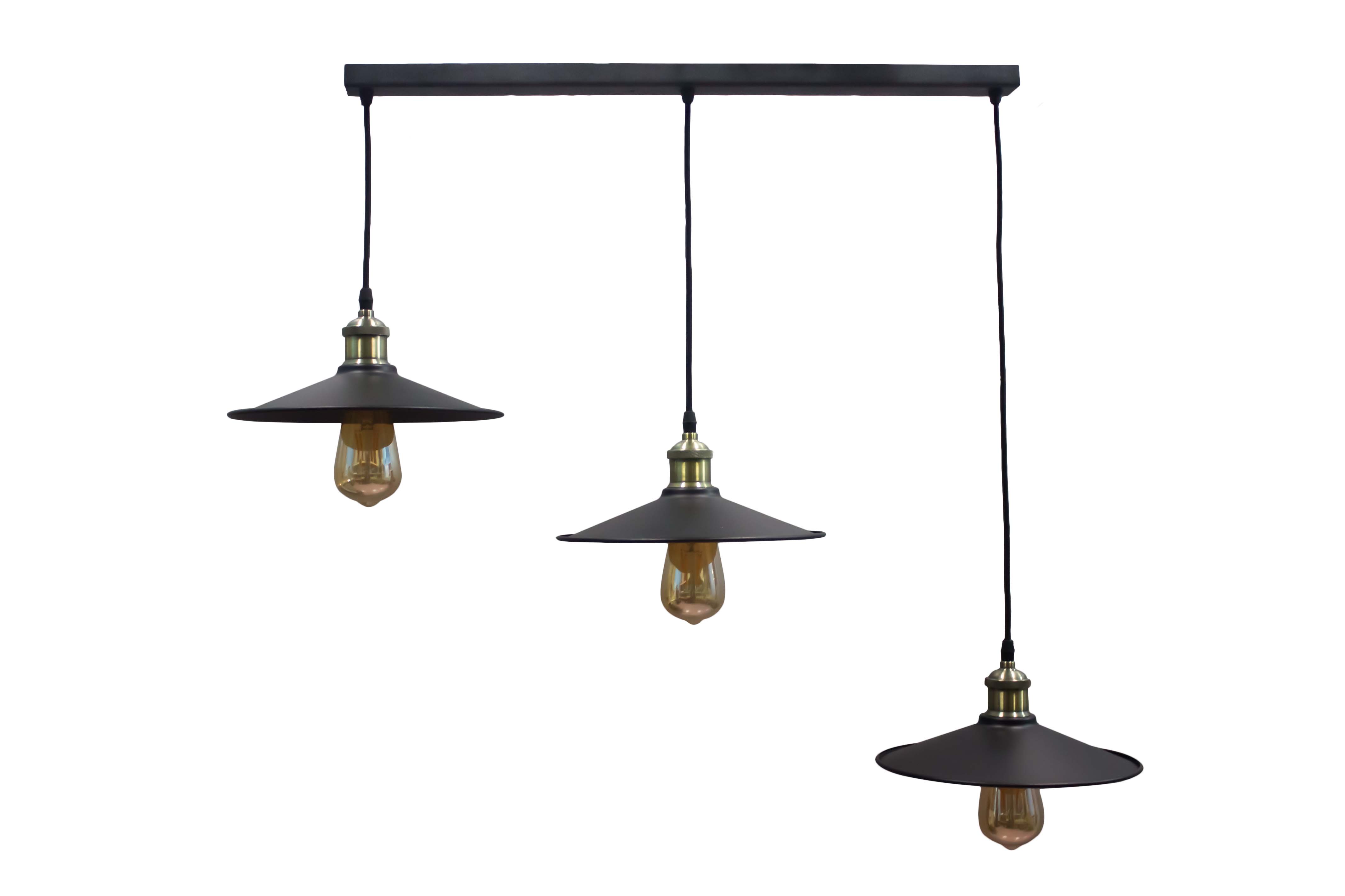 

Светильник потолочный подвесной 100lamp Loft Е-27, металл (NL 117-260-3)